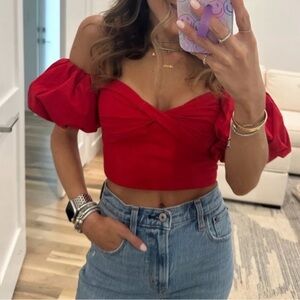Abercrombie off the shoulder top